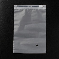 Прозрачный Прозрачные полиэтиленовые пакеты для хранения ювелирных изделий с застежкой-молнией, портативные мешочки-органайзеры для ювелирных изделий, прямоугольные, прозрачные, 15.3x10.3x0.15 см