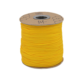 Gold Eco-Friendly Dyed Nylon Thread, Gold, 2mm, about 90yards/roll