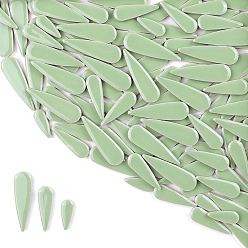 Темный Морско-зеленый 3 стили фарфоровая мозаичная плитка в форме капли, для поделок из мозаики своими руками, рамки для картин и многое другое, темно-зеленый, 21~40x8~12x4 мм, около 100 г / набор