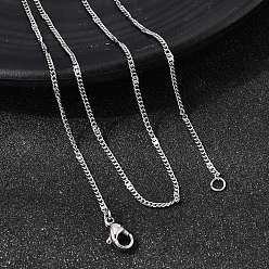 Нержавеющая Сталь Цвет 12шт. 1.8мм 304 Текстурированные витые цепочки из нержавеющей стали для мужчин и женщин, без потускнения, цвет нержавеющей стали, 17.99 дюйм (45.7 см)