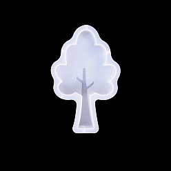 Белый Силиконовые формы для свечей своими руками, для изготовления свечей, дерево, белые, 114x73x23 мм