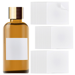 White Wine Blank Adhesive Label, Paper Self Adhesive Stickers, White, 75x75x0.2mm
