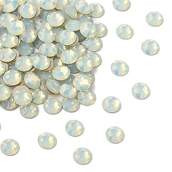 51000 Chrysolite Opal Preciosa® maxima crystal без горячей фиксации плоские камни, чешский хрусталь, срыв твердой мозговой оболочки, круглый(438 11 615 шатон-роза), 51000 хризолитовый опал, ss 16 (3.8~4 мм)