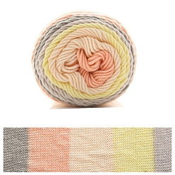 Farbig Baumwollgarn, zum Weben, Stricken & Häkeln, Segment gefärbt, Farbig, 2 mm, ca. 211.07 Yards (193 m)/Knüll