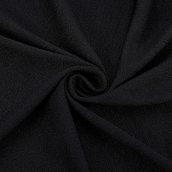 Черный Полиэфирная ткань, поделки товары для рукоделия, чёрные, 1600x500x0.5 мм