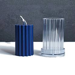 Column Пластиковые формы для свечей, для изготовления ароматических свечей, прозрачные, колонка, 65x65x90 мм