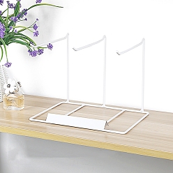 Белый Органайзер для металлических украшений, подвесной стеллаж для ювелирных изделий, подставка для ювелирных изделий, украшения для дома, белые, 90x75x200 мм