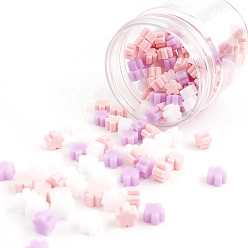 Pink Частицы сургуча, для ретро печать печать, цветок, розовые, 55 мм, 180 шт / комплект