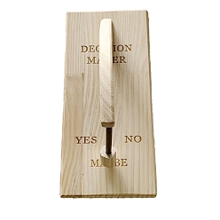 пшеница Деревянный человек, принимающий решения, деревянные поделки, цвет пшеницы, 325x150x180 мм