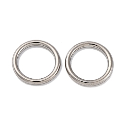 Нержавеющая Сталь Цвет 201 кольца прыжок из нержавеющей стали, цвет нержавеющей стали, 16x2 мм, внутренний диаметр: 12 мм