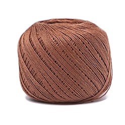 Сиена Хлопковые волокна пряжа для вязания, для одежды шарфы свитера шали шапки, цвет охры, 20г/моток