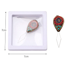 Teardrop Устройство для заправки иглы для шитья Многофункциональное устройство для заправки иглы своими руками, слеза, слеза, 70x70x20 мм