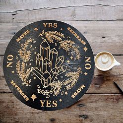 Алмаз Деревянная маятниковая доска, биолокация гадальная доска, для колдовства принадлежности для викканского алтаря, алмаз, 150x5 мм