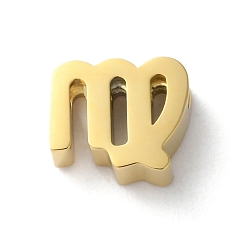 Дева Созвездие 304 подвески из нержавеющей стали, Дева, 7.5x8.5x3 мм, отверстие : 2 мм