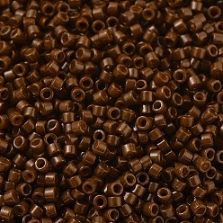 (DB2142) Duracoat Dyed Opaque Cognac MIYUKI Delica Beads, Cylinder, Japanese Seed Beads, 11/0, (DB2142) Duracoat Dyed Opaque Cognac, 1.3x1.6mm, Hole: 0.8mm, about 20000pcs/bag, 100g/bag