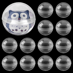 Прозрачный 300шт. пластиковые капсулы для яиц для торговых автоматов, капсулы для хранения, прозрачные, 28 мм, внутренний диаметр: 25 мм