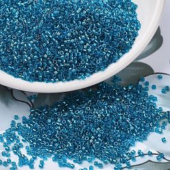 (DB2385) Inside Dyed Pacific MIYUKI Delica Beads, Cylinder, Japanese Seed Beads, 11/0, (DB2385) Inside Dyed Pacific, 1.3x1.6mm, Hole: 0.8mm, about 20000pcs/bag, 100g/bag
