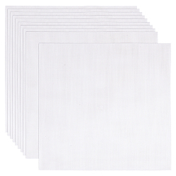 White 18CT Plastic Cross-Stitch Fabric, Aida Cloth, Square, White, 240x240x1.8mm