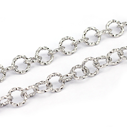 Нержавеющая Сталь Цвет Устойчивы к потускнению 304 цепи из нержавеющей стали, несварные, цвет нержавеющей стали, 6 мм, ссылка: 1.2 mm