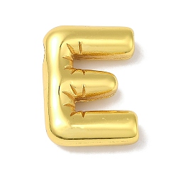 Letter E Ионное покрытие (ip) 304 подвески из нержавеющей стали, буквенное очарование, Письмо E, 20x15x5 мм, отверстие : 3x2 мм