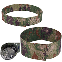Green 2Pcs 2 Styles Polyester Cotton Hat Shaper Insert for Baseball Caps, Hat Support Brim, Green, 632~633x39~76x3~4mm, 1pc/style