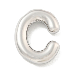 Letter C Стойки обшивки латунные подвески, долговечный, без свинца и без кадмия, буквенное очарование, буква С, 21.5x18x5 мм, отверстие : 3x1.5 мм