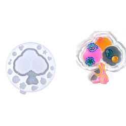 Белый Силиконовые формы для облаков своими руками, формы для литья смолы, для уф-смолы, эпоксидная смола, белые, 117x9 мм