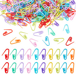 (52) Непрозрачная лаванда 200шт. пластиковые фиксирующие маркеры для петель, разноцветные, 2.35x1.5x0.25 см