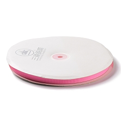 Ярко-Розовый Ленты с высокой плотностью полиэфира grosgrain, ярко-розовый, 3/8 дюйм (9.5 мм), около 100 ярдов / рулон