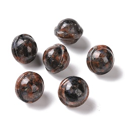 Лабрадорита Натуральные лабрадоритовые дисплеи, статуэтка из драгоценных камней, планета, 20x18 мм