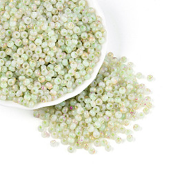 Нектар 6/0 стакан бисер, круглое отверстие, рондель, золотой металл обвитыми, нектар, 4~4.5x3~3.5 мм, отверстие : 1.2~1.4 мм, Около 6430 шт / фунт