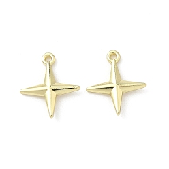 Золотой Подвески из сплава , стойки покрытие, звезды прелести, золотые, 16x14x3 мм, отверстие : 1.2 мм