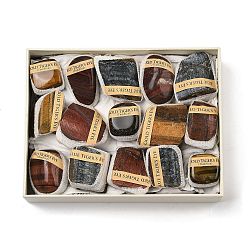 Тигровый глаз Естественный тигр украшения дисплея глаз, товары для украшения дома, самородки, 28~36x28~38.5x24~34 мм