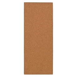 Pérou Feuilles d'isolation en liège, pour dessous de verre, avec dos adhésif, décoration murale, fournitures de bricolage pour fêtes et bricolage, rectangle, Pérou, 35x15x0.3 cm