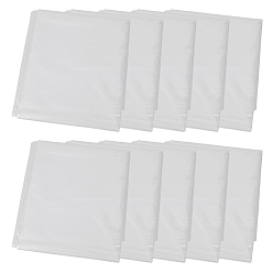 Прозрачный 10шт. прямоугольные пылезащитные пакеты из полиэтиленовой пленки для хранения, прозрачные, 109.6x80.2x0.02 см