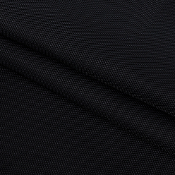 Noir 1 mètre de tissu en nylon, accessoires du vêtement, noir, 1500~1540x0.5mm
