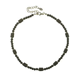 Обсидиан 6Мм круглые ожерелья из натурального матового обсидиана и натуральной лавы для мужчин и женщин