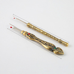 Античная Бронза Ручка из цинкового сплава, стальные вспарыватели швов, швейные инструменты, античная бронза, 115~120 мм, 2 шт / комплект