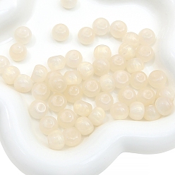 Льняное Полотно 10 бусины из смолы, рондель, белье, 11x8 мм, отверстие : 1.5 мм