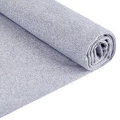 Gris Tissu en maille côtelée de coton, accessoires du vêtement, grises , 100x70x0.1 cm