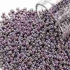 (554) Galvanized Lavender Круглые бусины toho, японский бисер, (554) оцинкованный бледно-лиловый, 11/0, 2.2 мм, отверстие : 0.8 мм, Около 1103 шт / 10 г