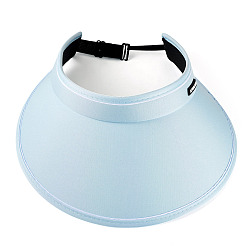 Светло-Голубой 1 солнцезащитная шляпа из полиэстера, Небесно-голубой, 270x260x150 мм, внутренний диаметр: 130~180 мм