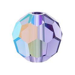 20410 200 Tanzanite AB Хрустальные бусины preciosa®, чешский хрусталь, 451 19 602 круглый, 20410 200 танзанит аб, 6 мм, отверстие : 1.2 мм