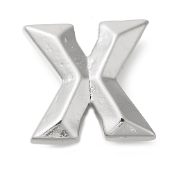Letter X Стойки обшивки латунные подвески, долговечный, без кадмия и без свинца, подвески с буквой az~z, Письмо X, 17.5x18.5x5.5 мм, отверстие : 3.5x2 мм