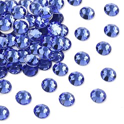 20320 Blue Violet Preciosa® maxima crystal без горячей фиксации плоские камни, чешский хрусталь, срыв твердой мозговой оболочки, круглый(438 11 615 шатон-роза), 20320 сине-фиолетовый, ss 16 (3.8~4 мм)