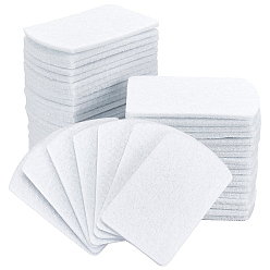 Rectangle Полиэстеровые парфюмерные подушечки, Салфетки, прямоугольные, 7x0.3x4.55 см, 50 шт / коробка