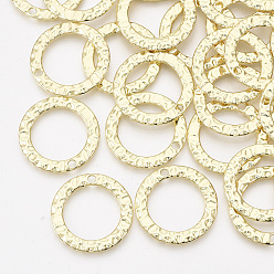 Light Gold Подвески из сплава , кольцо, золотой свет, 26x2 мм, отверстие : 2 мм