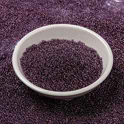 (RR312) Amethyst Gold Luster MIYUKI Round Rocailles Beads, Japanese Seed Beads, 15/0, (RR312) Amethyst Gold Luster, 1.5mm, Hole: 0.7mm, about 250000pcs/pound