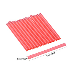 Deep Pink Glue Gun Sticks, Hot Melt Glue Adhesive Sticks for Glue Gun, Sealing Wax Accessories, Deep Pink, 10x0.7cm