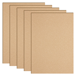 Tan Blended Leather Handicraft Liner Roll for Bags and Purses Material, Rectangle, Tan, 422x297x1mm
